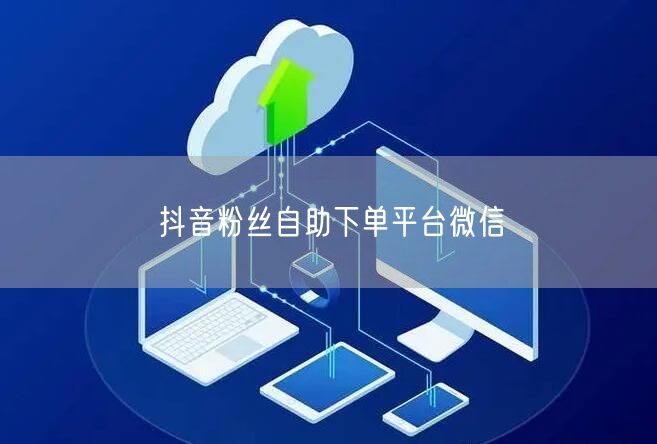 抖音粉丝自助下单平台微信