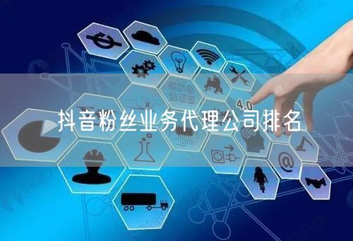 抖音粉丝业务代理公司排名