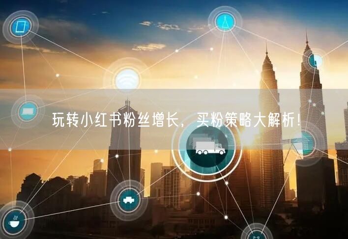 玩转小红书粉丝增长，买粉策略大解析！