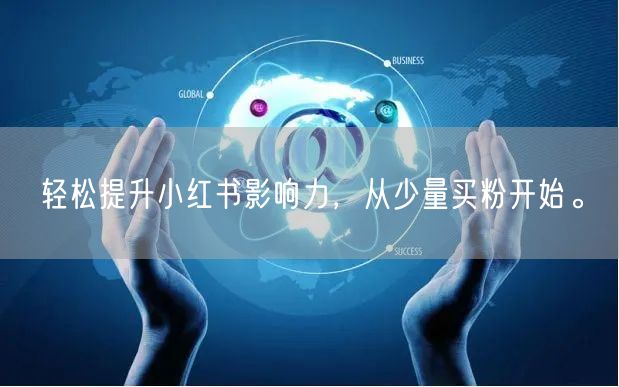轻松提升小红书影响力，从少量买粉开始。