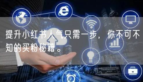 提升小红书人气只需一步，你不可不知的买粉秘籍。